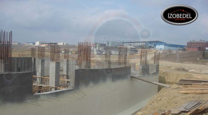 Polyurea perde su yalıtımı